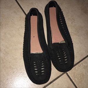 Women’s UGG LEATHER LOAFERS BLACK 8.5 NO INSOLES